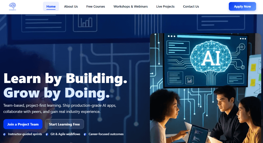 B School of AI screenshot